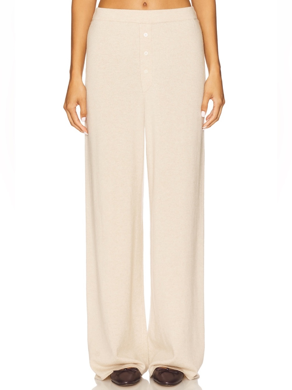 Guest in Residence cashmere Everywhere pants in sandstone NWT